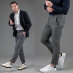 city pant flanelle 100% merinos Frison Wolbe