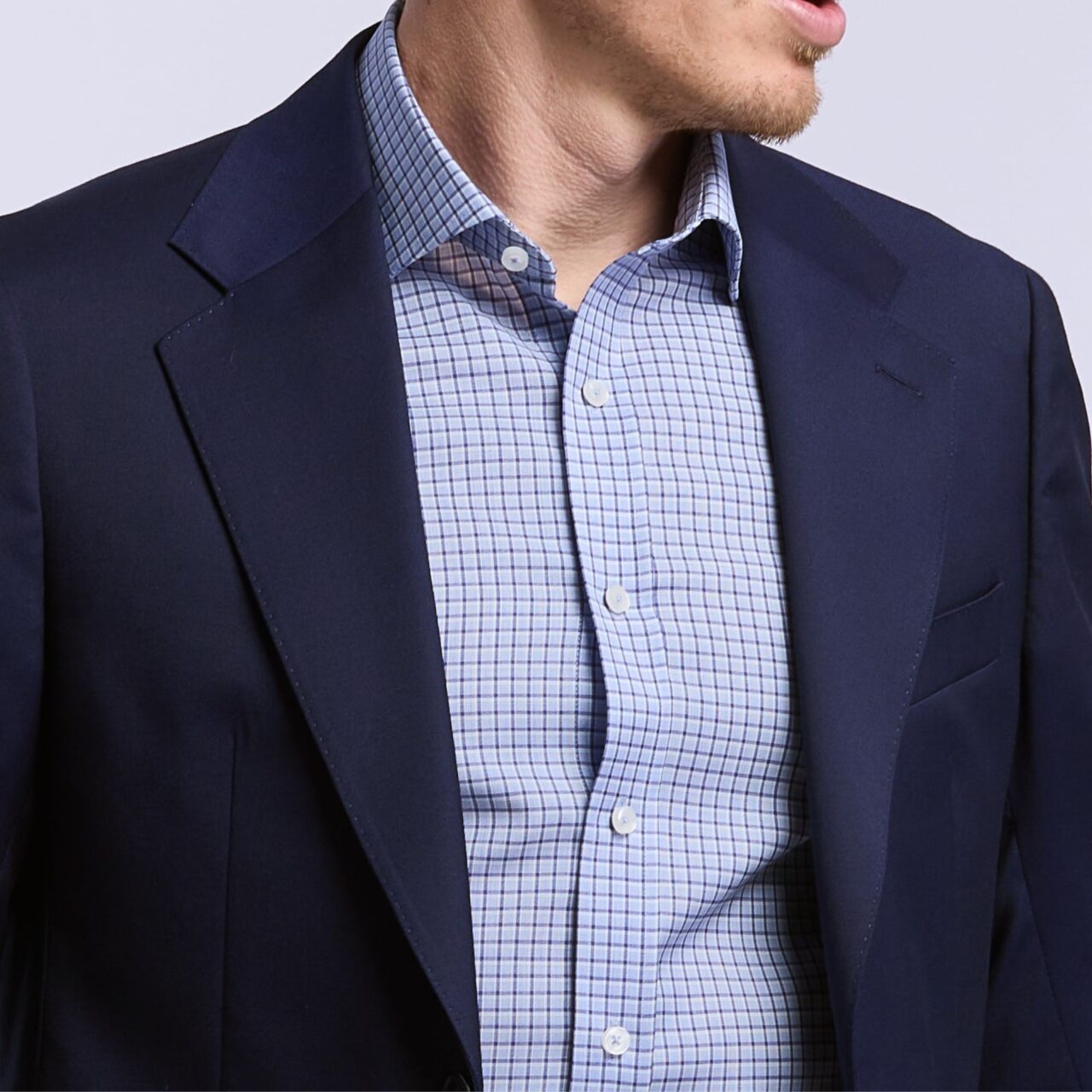 chemise Biella carreaux merinos
