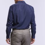 chemise Biella minuit merinos