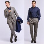 chemise Biella minuit merinos