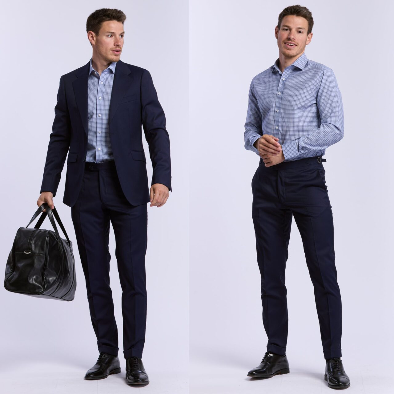 chemise Biella carreaux merinos