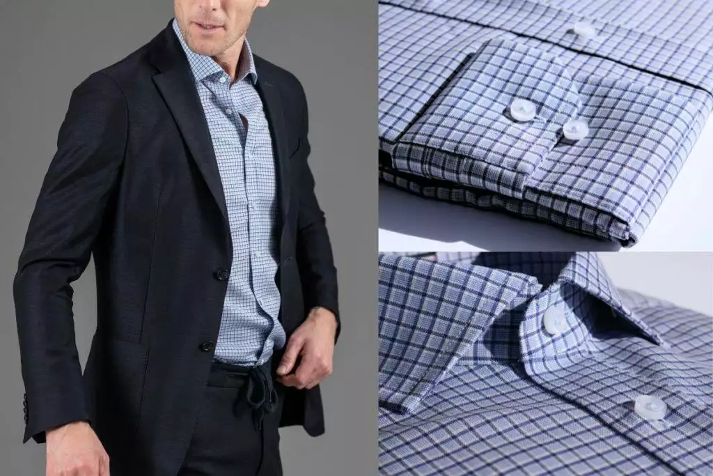 chemise 72 heures merinos Wolbe carreaux