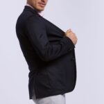 Veste Gianni rayures infroissable