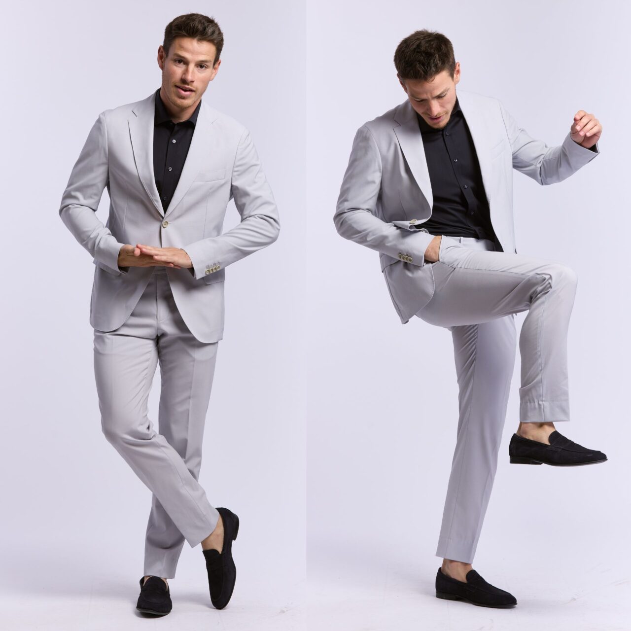 costume Ultim gris perle