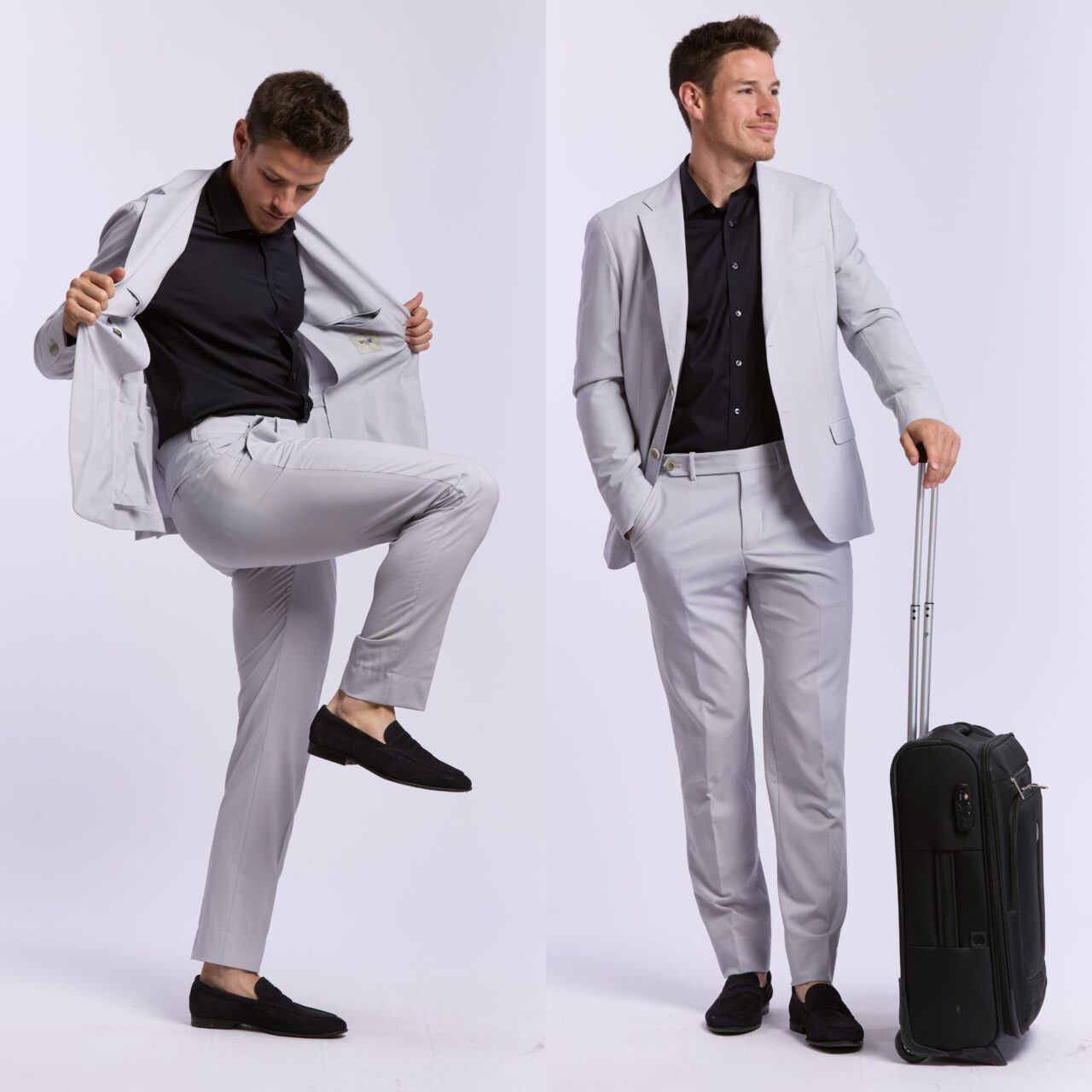 costume Ultim gris perle