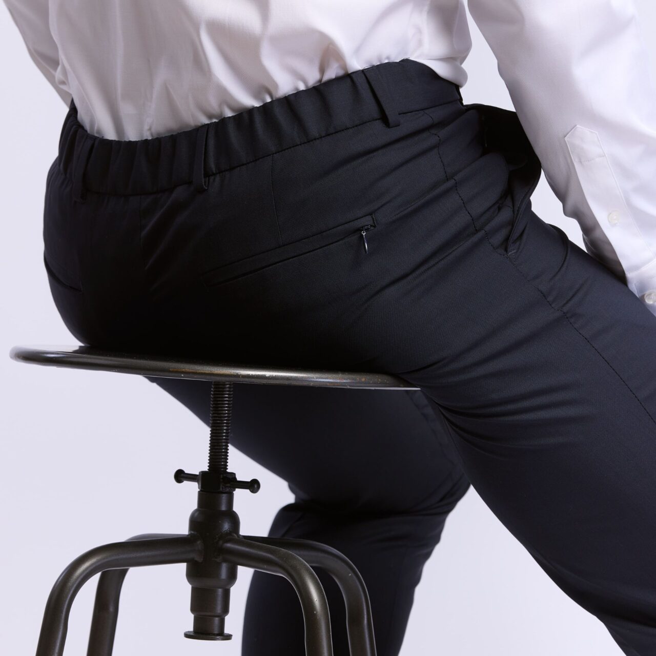 city pant Pegase taille élastique en merinos