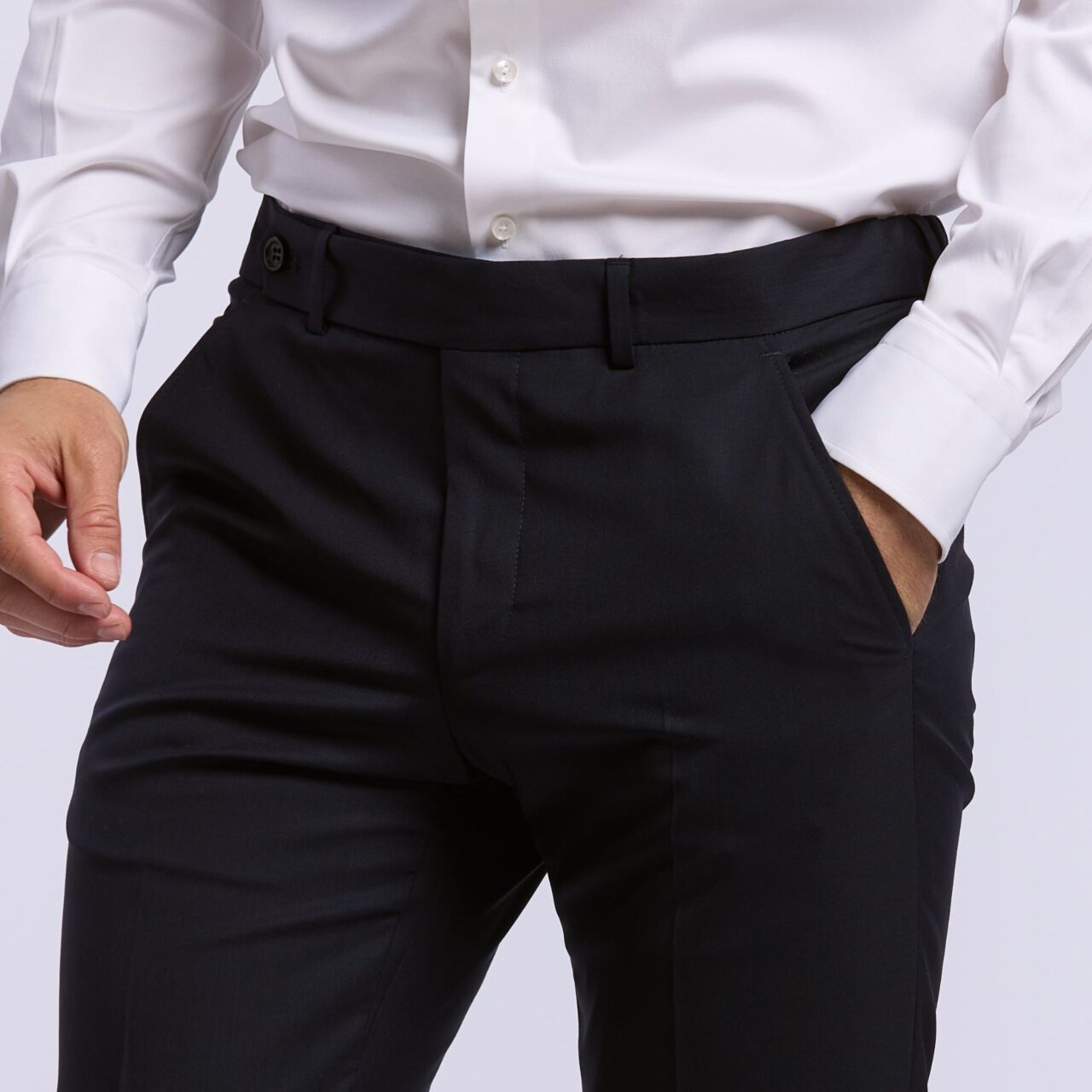 city pant Pegase taille élastique en merinos