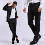 city pant Pegase taille élastique en merinos