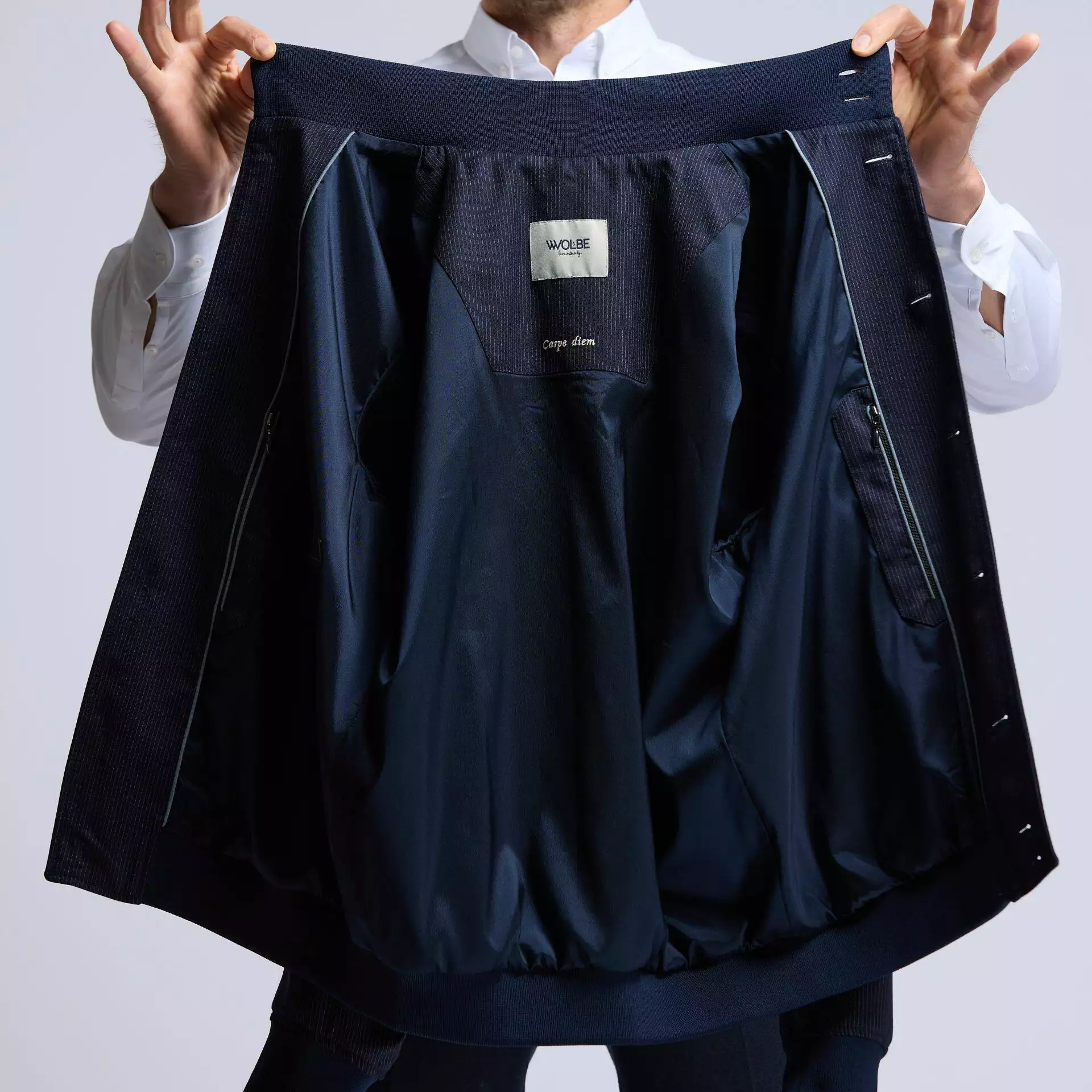 blouson Saint Exupery en flanelle Wolbe C