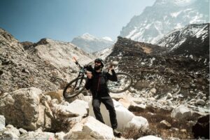 steven le hyaric in the Himalayas